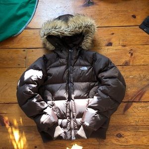 North Face down puffer jacket 550